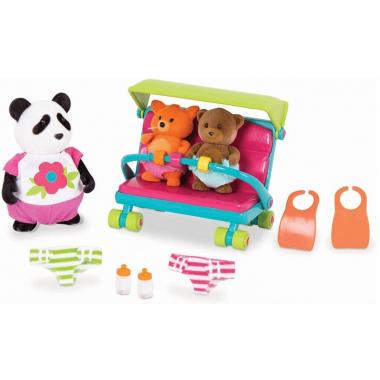 Li`l Woodzeez Play set Babysitting