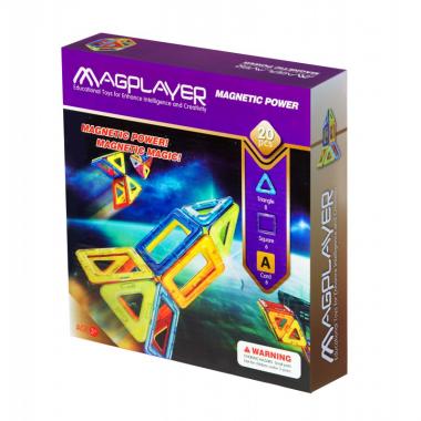 MagPlayer Конструктор магнитный 20 ед. (MPA-20)