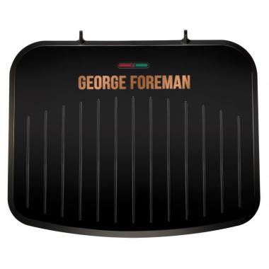 Russell Hobbs Гриль George Foreman 25811-56 Fit Grill Copper Medium, 1630 Вт, антипригарное покрытие, черный\медь