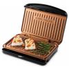 Russell Hobbs Гриль George Foreman 25811-56 Fit Grill Copper Medium, 1630 Вт, антипригарное покрытие, черный\медь