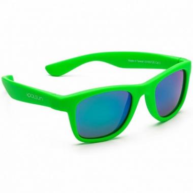 Koolsun Дитячі сонцезахисні окуляри неоново-зелені серії Wave (Розмір: 1+)