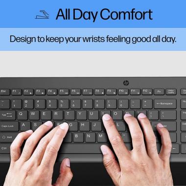 HP Keyboard 150 USB UA Black