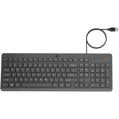 HP Keyboard 150 USB UA Black