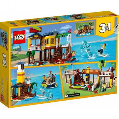LEGO Конструктор Creator Пляжный домик серферов