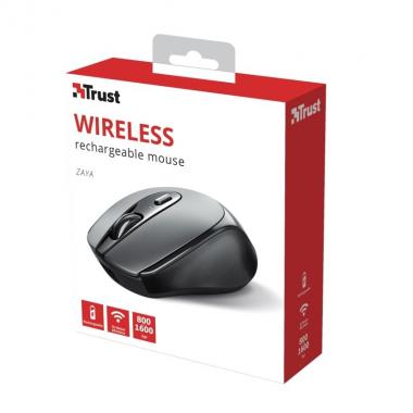 Trust Mouse Zaya Rechargeable WL Black