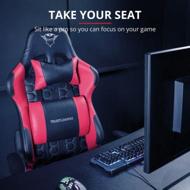 Trust Игровое кресло GXT 708R Restoa Red