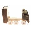 goki Wooden car Dump truck (natural)