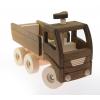 goki Wooden car Dump truck (natural)