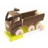 goki Wooden car Dump truck (natural)