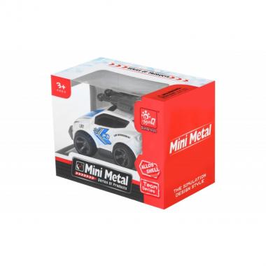 Same Toy Машинка Mini Metal Гоночный внедорожник (белый)