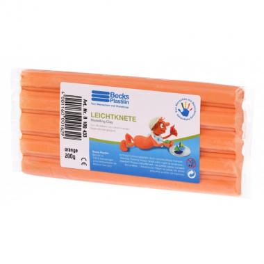 Becks Plastilin Swimming clay 200g. Orange