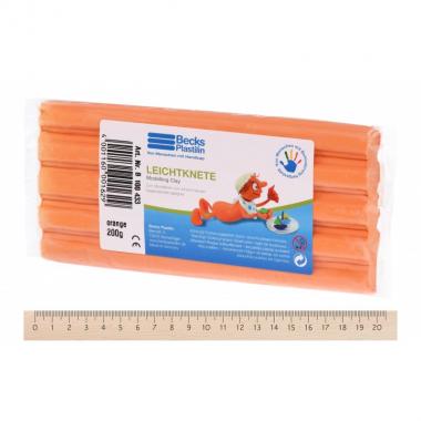 Becks Plastilin Swimming clay 200g. Orange