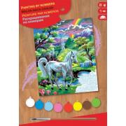 Sequin Art Набір для творчості PAINTING BY NUMBERS JUNIOR Єдиноріг