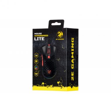 2E Gaming Mouse HyperSpeed Lite, RGB Black