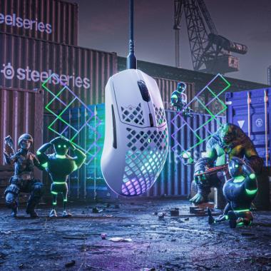SteelSeries Gaming mouse Aerox 3 (2022) Snow White