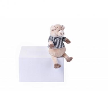 Same Toy Свинка в тельняшке (черный) 18 см