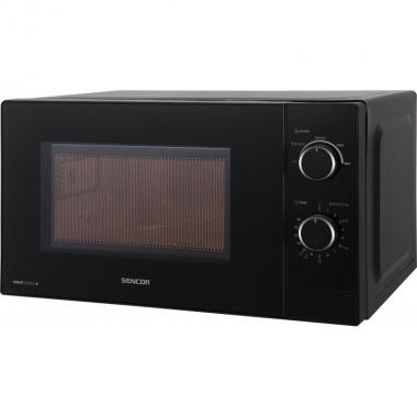 Sencor Мікрохвильова піч, 20л, 700Вт, чорний SMW1719BK