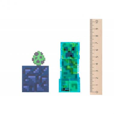 Minecraft Коллекционная фигурка Charged Creeper серия 3