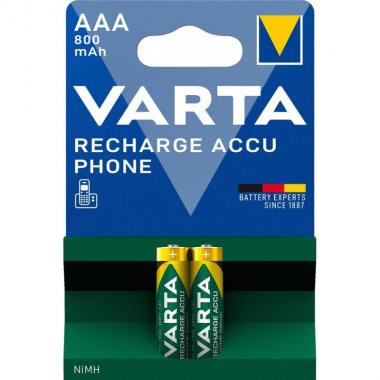 VARTA Аккумулятор NI-MH Phone AAA 800 мАч, 2 шт.