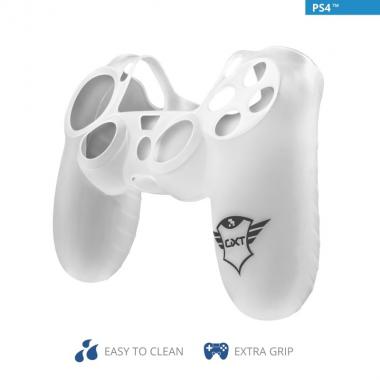 Trust Силіконовий чохол GXT 744T Rubber Skin для геймада PlayStation White