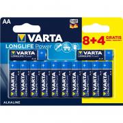 VARTA LONGLIFE Power AA BLI 12 (8+4) ALKALINE
