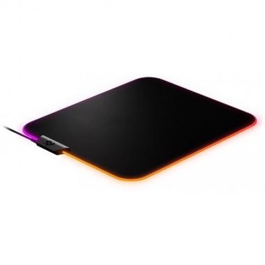 SteelSeries Gaming mousepad QcK Prism Cloth Medium RGB Black