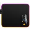 SteelSeries Gaming mousepad QcK Prism Cloth Medium RGB Black