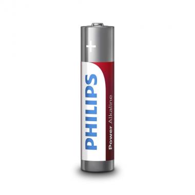 Philips Батарейка Power Alkaline AAA щелочная блистер, 12 шт