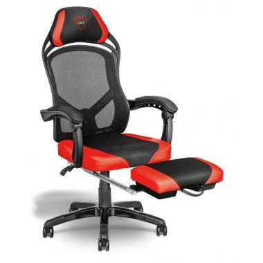 Trust GXT706 RONA c подставкой для ног BLACK