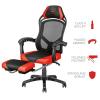 Trust GXT706 RONA c подставкой для ног BLACK
