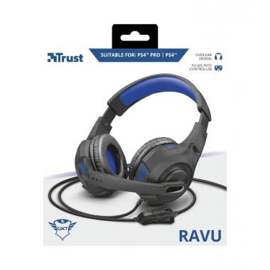 Trust GXT 307B Ravu Gaming Headset for PS4 3.5mm BLUE