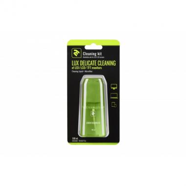 2E Набір для чищення LUX CLEAN 100ml Liquid for LED/LCD + серветка[2E-SKTR100LGR]