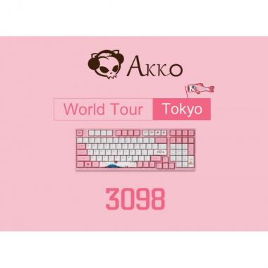 Akko Клавіатура 3098B World Tour-Tokyo R2 TTC Speed Silver RGB