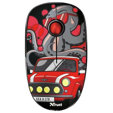 Trust SKETCH SILENT WL MOUSE[RED]