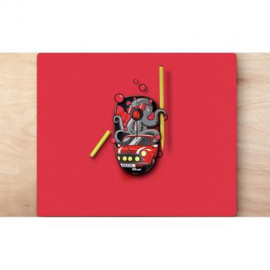 Trust SKETCH SILENT WL MOUSE[RED]