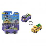 Flip Cars 2 in 1 Panda Car & weeding truck