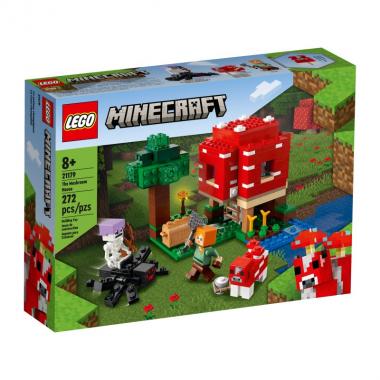 LEGO Конструктор Minecraft Грибний будинок 21179