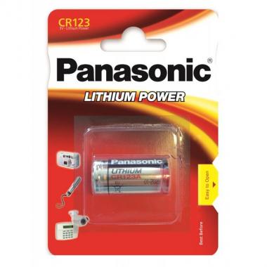 Panasonic Battery Lithium CR123 blister, 1 pcs.