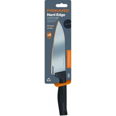 Fiskars Кухонний ніж кухарський середній Hard Edge, 17 см