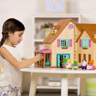 Li`l Woodzeez Игровой набор Большой коттеджный дом