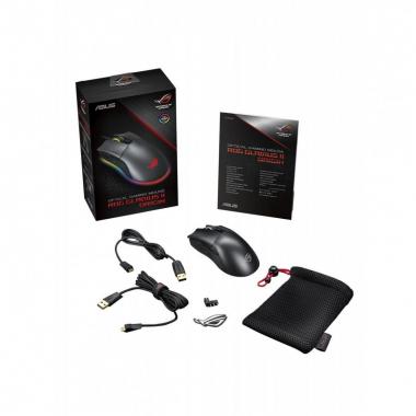 ASUS Миша ROG Gladius II Origin RGB USB Black for BUNDLE