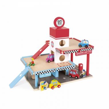 Janod Play set - Gas station