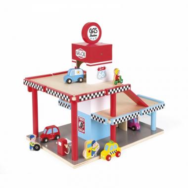 Janod Play set - Gas station