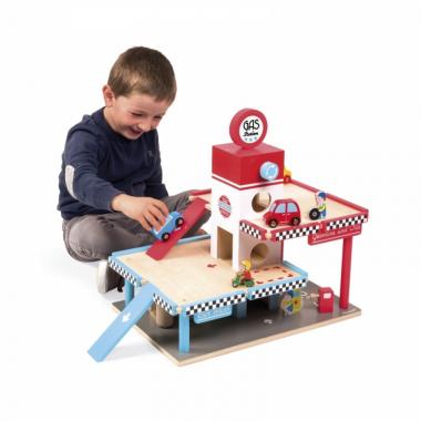 Janod Play set - Gas station