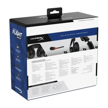 HyperX Гарнитура Cloud Flight PS WL Black/Blue