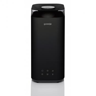 Gorenje Увлажнитель воздуха H50B/ 5 л/ 20 м2/ультразвуковой/ LEDдисплей/ автоотключение/холодный пар/черний