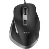 Trust Mouse Fyda Comfortable ECO Black-GREY