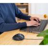 Trust Mouse Fyda Comfortable ECO Black-GREY