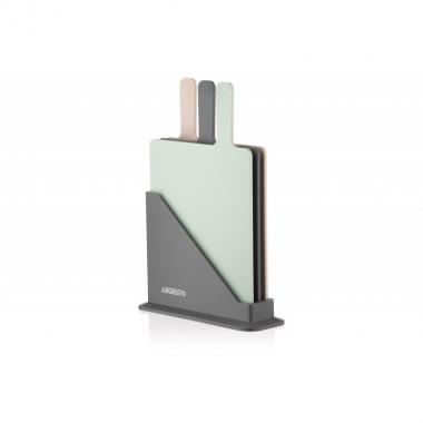 ARDESTO Cutting boards set on stand Fresh 3 pcs.: 24,1*33*7,9 cm, plastic
