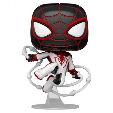 Funko Колекційна фігурка Funko POP! Bobble Marvel Games Miles Morales Miles T.R.A.C.K. Suit 50153